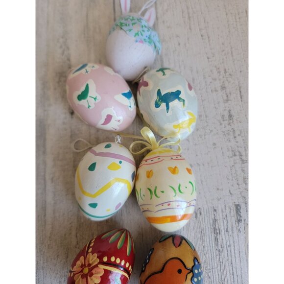 Easter bunny egg variety unique ornament Xmas spring decor - Picture 2 of 9